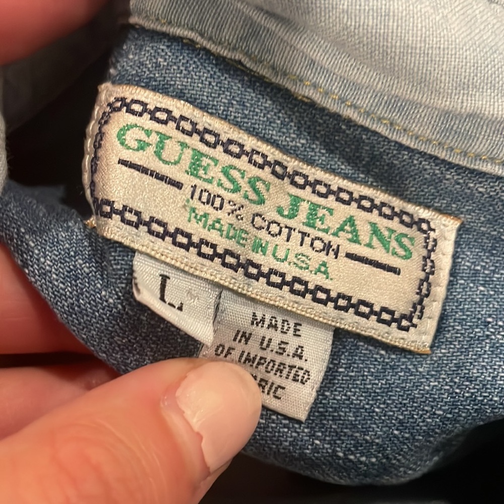 Guess Jeans Button Down - Picture 12 of 14